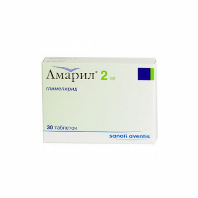 Амарил 2мг № 30 табл
