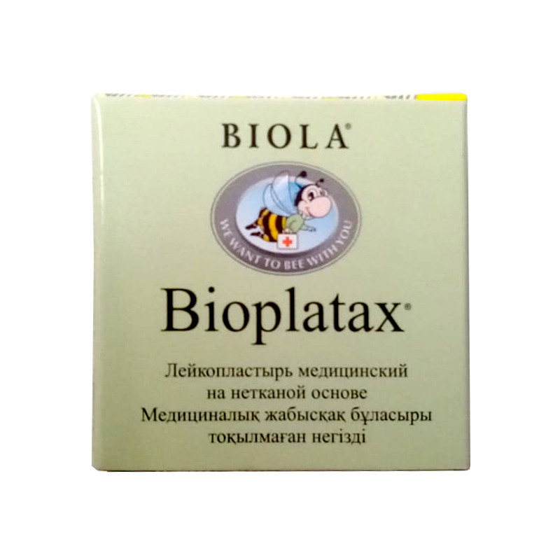 Лейкопластырь на неткан.основе 1,25см* 5м Bioplatax