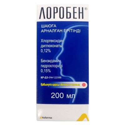 Лоробен спрей оральный 30 мл