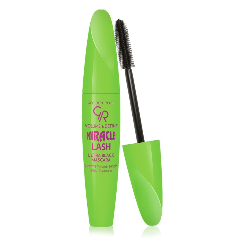 Тушь Golden Rose MIRACLE LASH ultra black Mascara