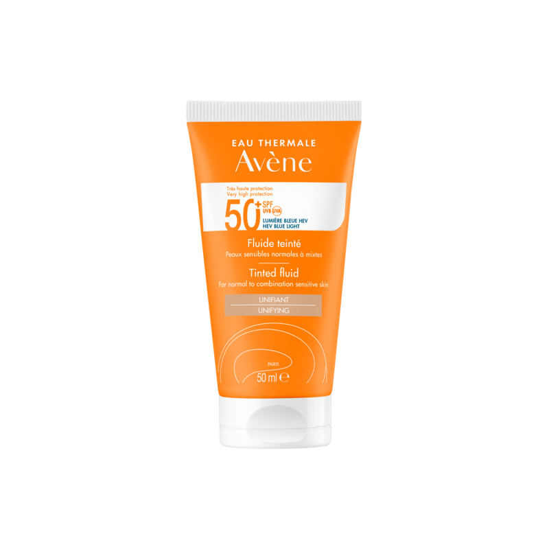 AVENE SUN Флюид солнцезащитный SPF50+ с оттенком 50мл