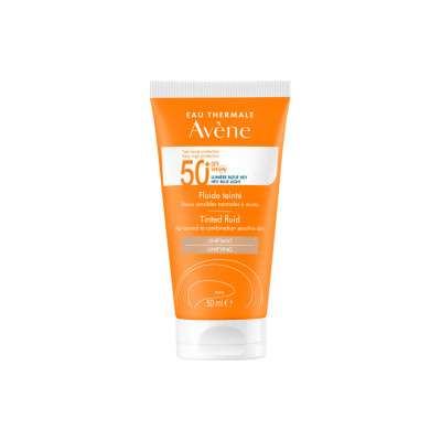 AVENE SUN Флюид солнцезащитный SPF50+ с оттенком 50мл