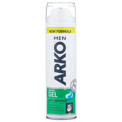 ARKO Men  Anti-Irritation Гель для бритья Защита от раздражения 200мл