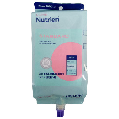 Нутриэн Стандарт продукт стерилизованный специализированный для диетического лечебного питания 1л.