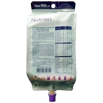 Нутриэн Диабет продукт стерилизованный специализированный для диетического лечебного питания 1 л.