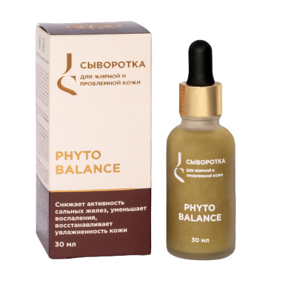 JS Phyto Balance. Сыворотка для жирной и проблемной кожи лица, 30 мл