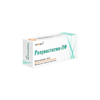 Розувастатин  Лекфарм 10 мг №30 табл