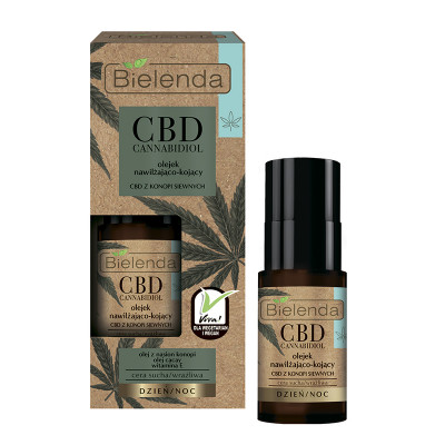 CBD Cannabidiol Увлажняющее и успокаивающее масло с CBD из семян конопли для сухой, чувствительной кожи, 15 мл