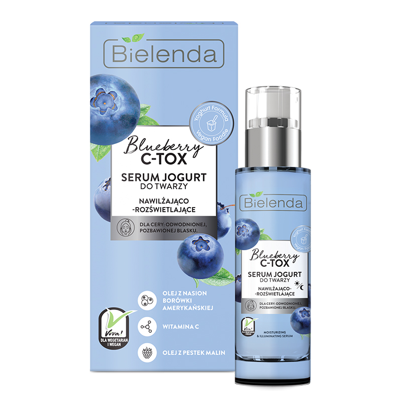 BLUEBERRY C-TOX увлажняющая и с эффектом осветления сыворотка, 30 мл