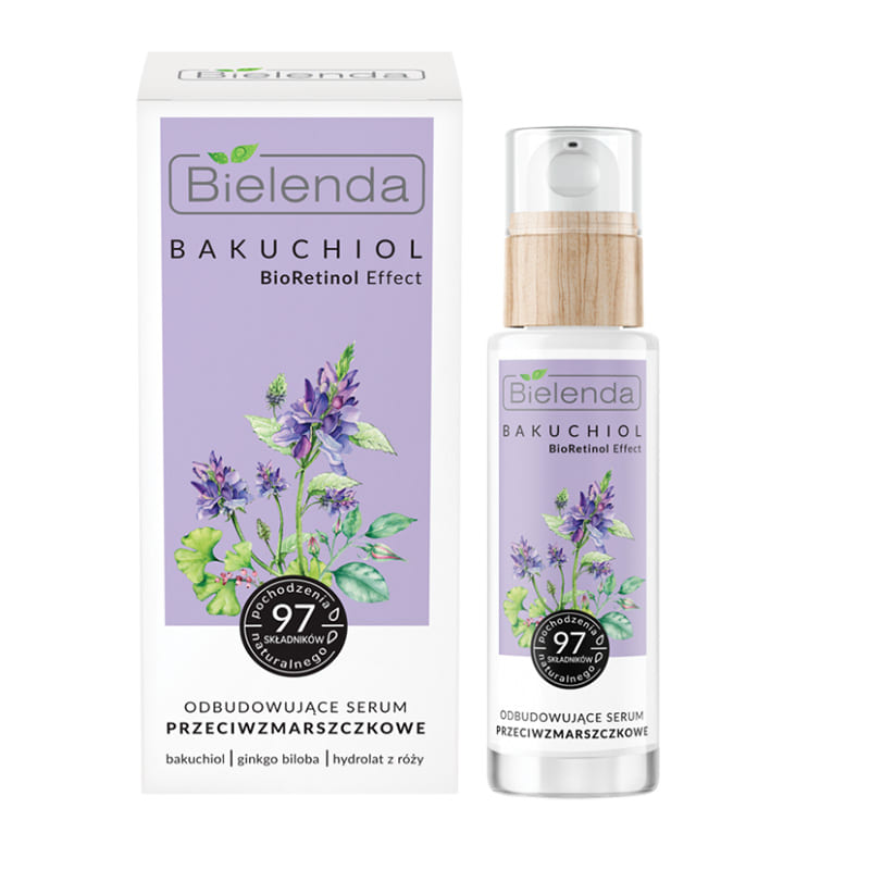 BAKUCHIOL BioRetinol Effect восстанавливающая сыворотка против морщин, 30 мл