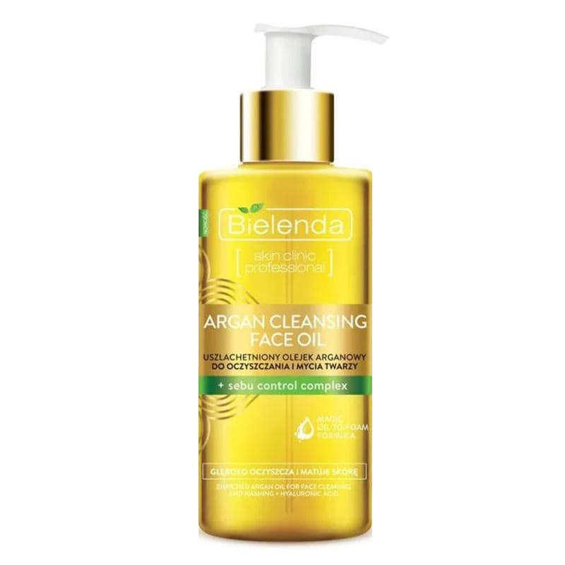 ARGAN CLEANSING FACE OIL Гидрофильное масло для умывания с sebu control complex, 140 мл