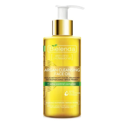 ARGAN CLEANSING FACE OIL Гидрофильное масло для умывания с sebu control complex, 140 мл