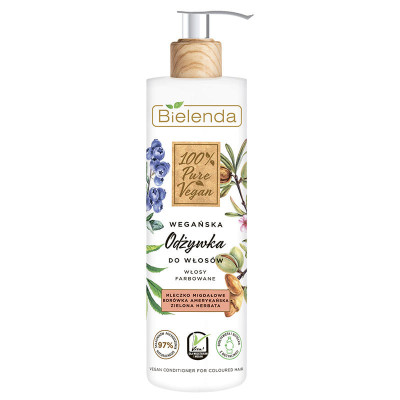 100% PURE VEGAN кондиционер для окрашенных волос, 240 мл