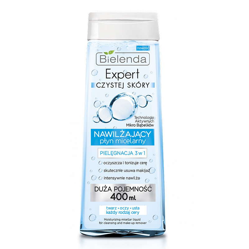 CLEAN SKIN EXPERT Мицеллярная вода увлажняющая 400 мл