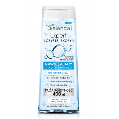 CLEAN SKIN EXPERT Мицеллярная вода увлажняющая 400 мл