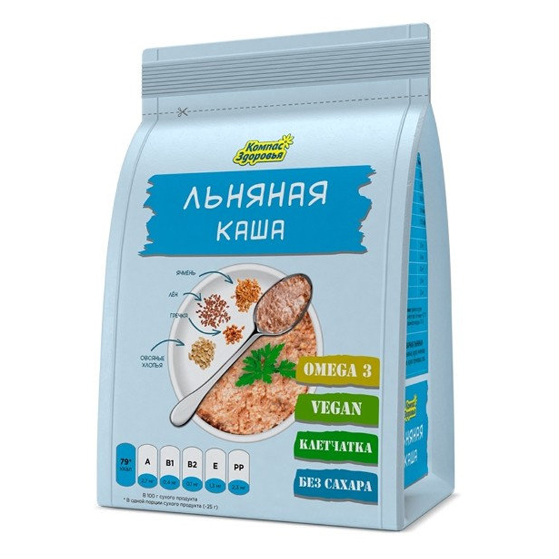 Каша заварная льняная "Льняная" 250 г
