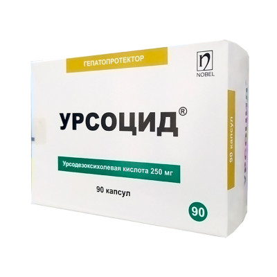 Урсоцид 250мг №90 капс Нобель