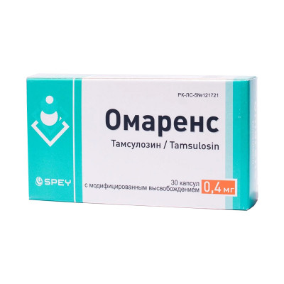 Омаренс Т 0,4 мг №30 табл.