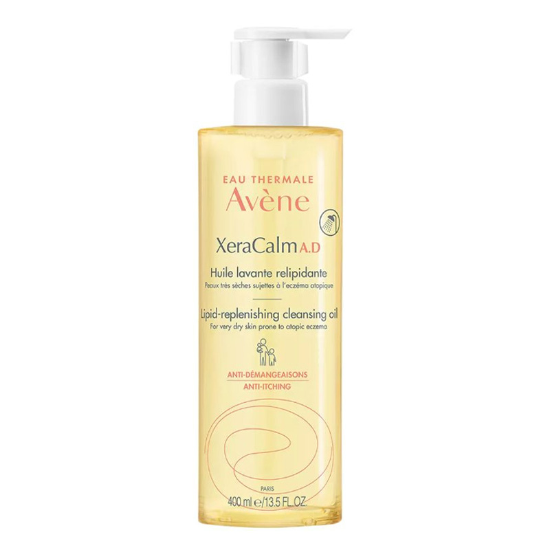 AVENE XeraCalm A.D. Масло очищающее для лица и тела 400мл /46790