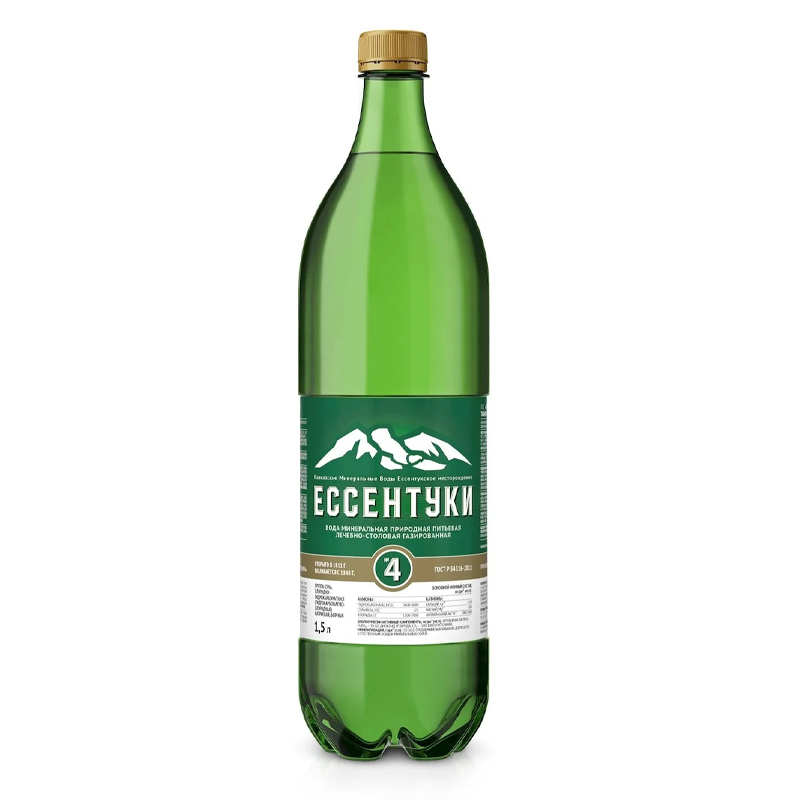 Ессентуки №4 1л  пластик