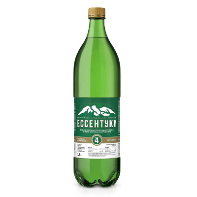 Ессентуки №4 1л  пластик