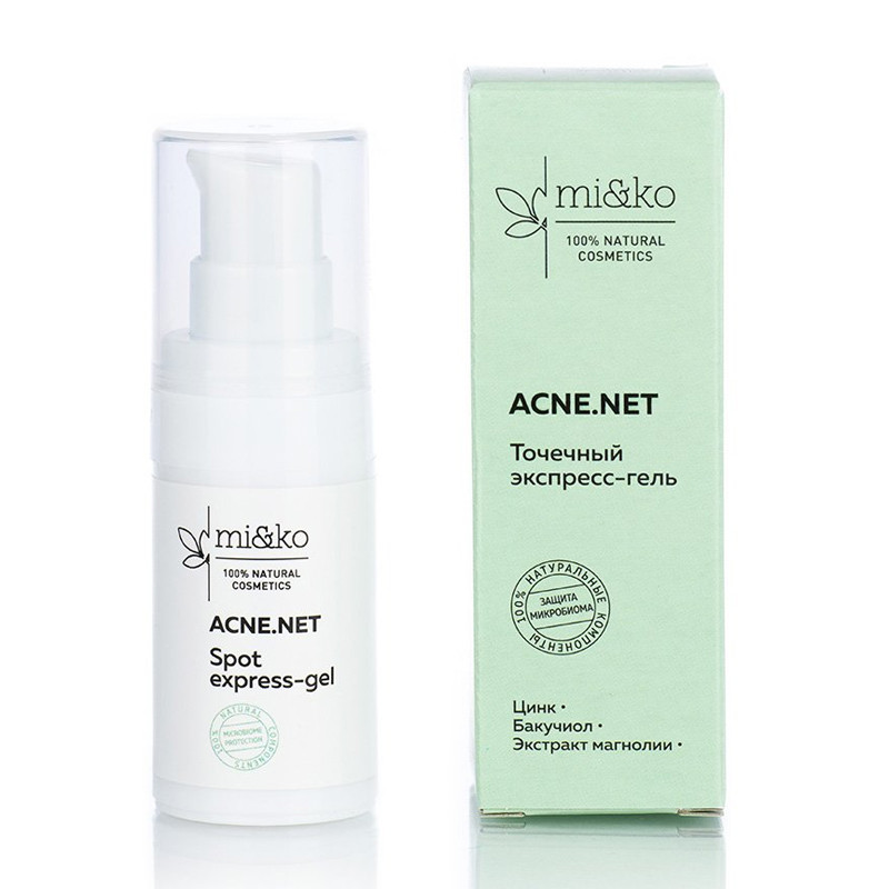 Точечный экспресс-гель "Acne.net"/Blemish control express-gel "Acne.net" 15 мл