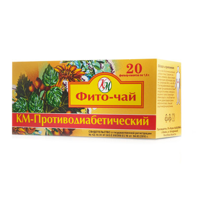 Противодиабетический 1,5г №20 фито-чай. КМ