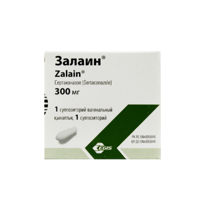 Залаин 300мг №1 супп.ваг.