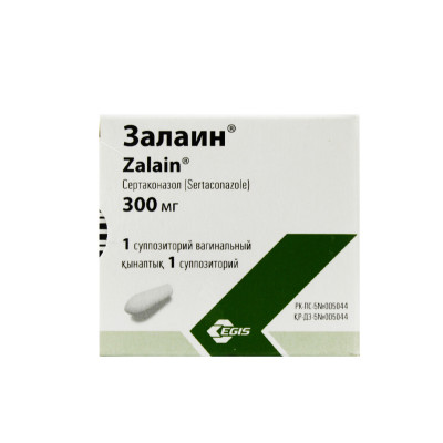 Залаин® суппозитории вагинальные 300 мг 1 шт Троммсдорфф ГмбХ и Ко