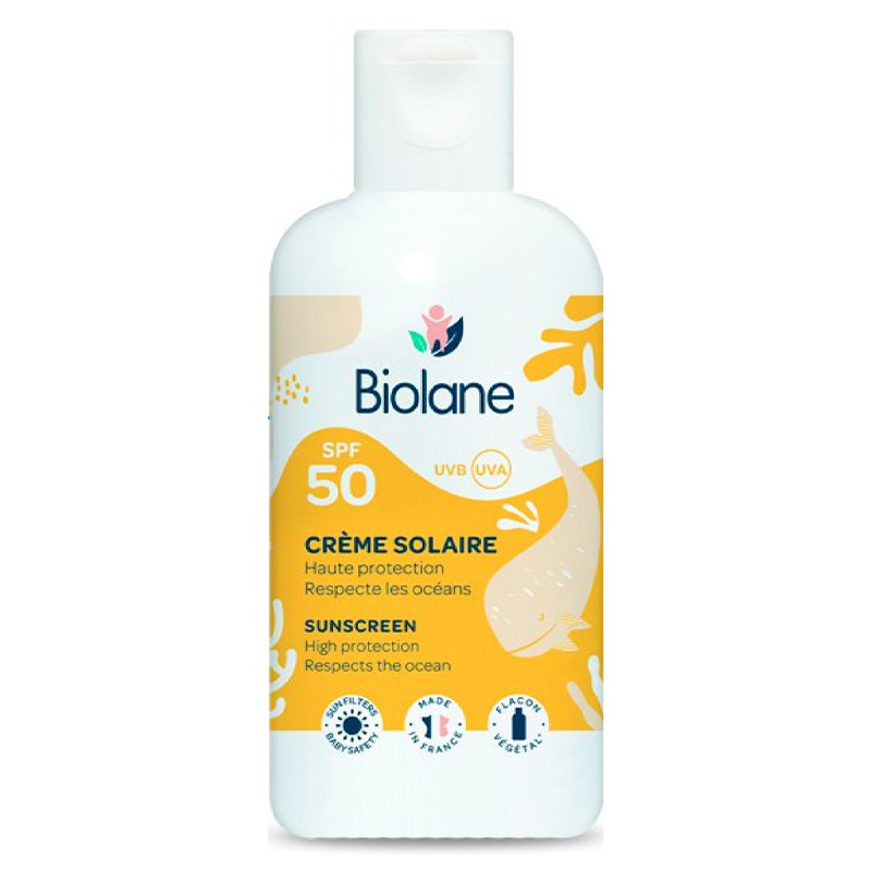 BIOLANE Крем от загара SPF 50 CREME SOLAIRE BABY 125мл