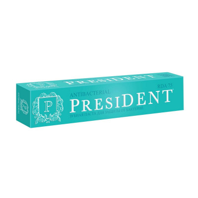 Зубная паста President Antibacterial 75 г