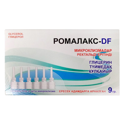 Ромалакс-DF раствор ректальный 3г для взрослых 9 шт