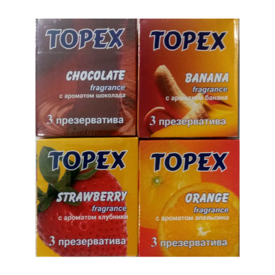 Презервативы Topex 3шт в асстортименте