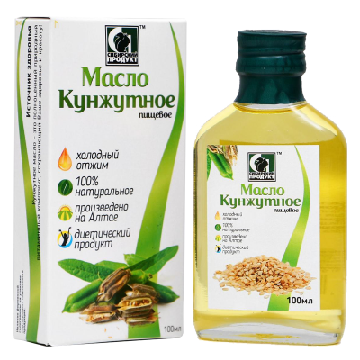 Масло нерафированное пищевое кунжутное 100мл Сибирское