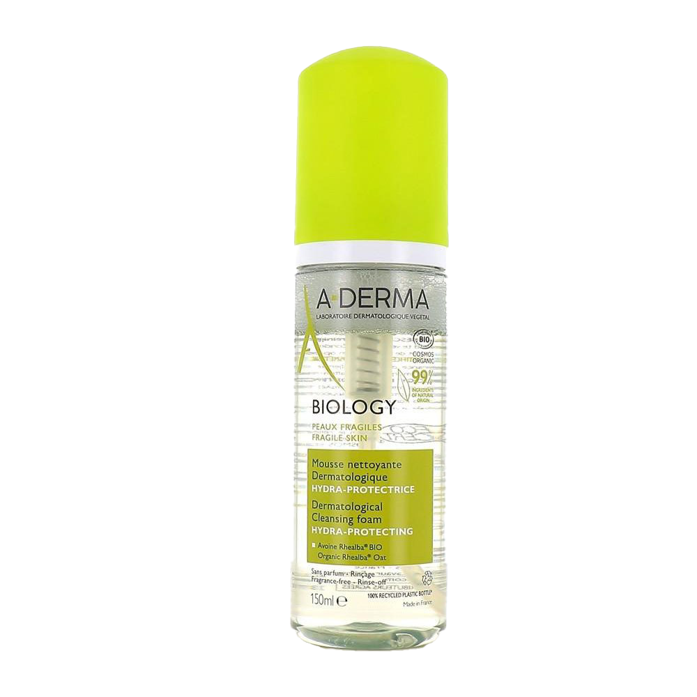 A-Derma BIOLOGY Пенка дерматологическая очищающая 150мл