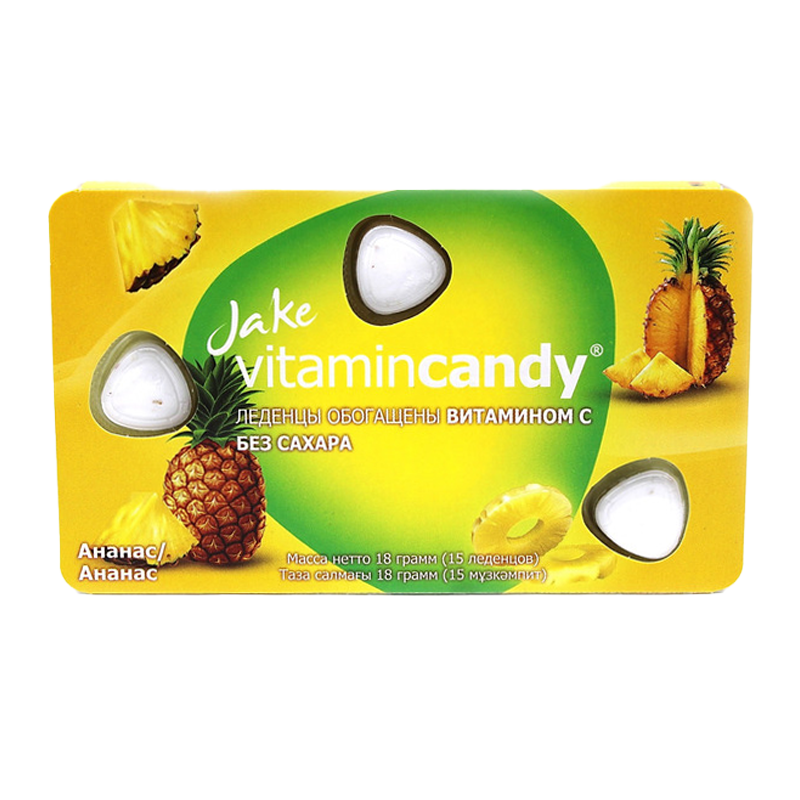 Витамин С со вкусом Ананас JAKE №15