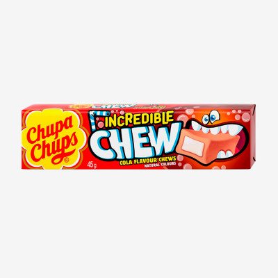 Жевательные конфеты  Чупа Чупс Increble CHEW кола 47г