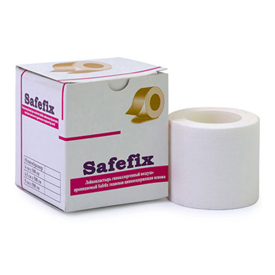 Лейкопластырь Safefix на нетканой основе 2 х 500см гипоалерген. (бумажный)