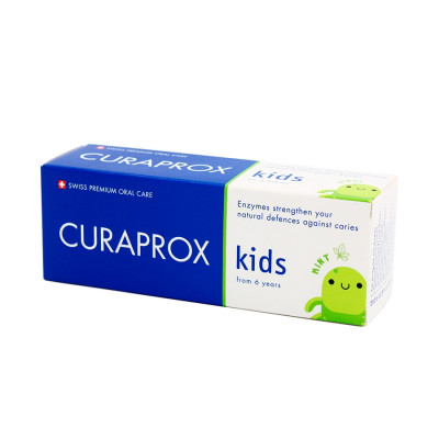Зуб. паста CURAPROX Кидс с 6 лет 60мл Мята