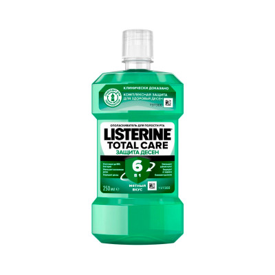Listerine опол,д/пол рта Total Care Защита десен 250мл