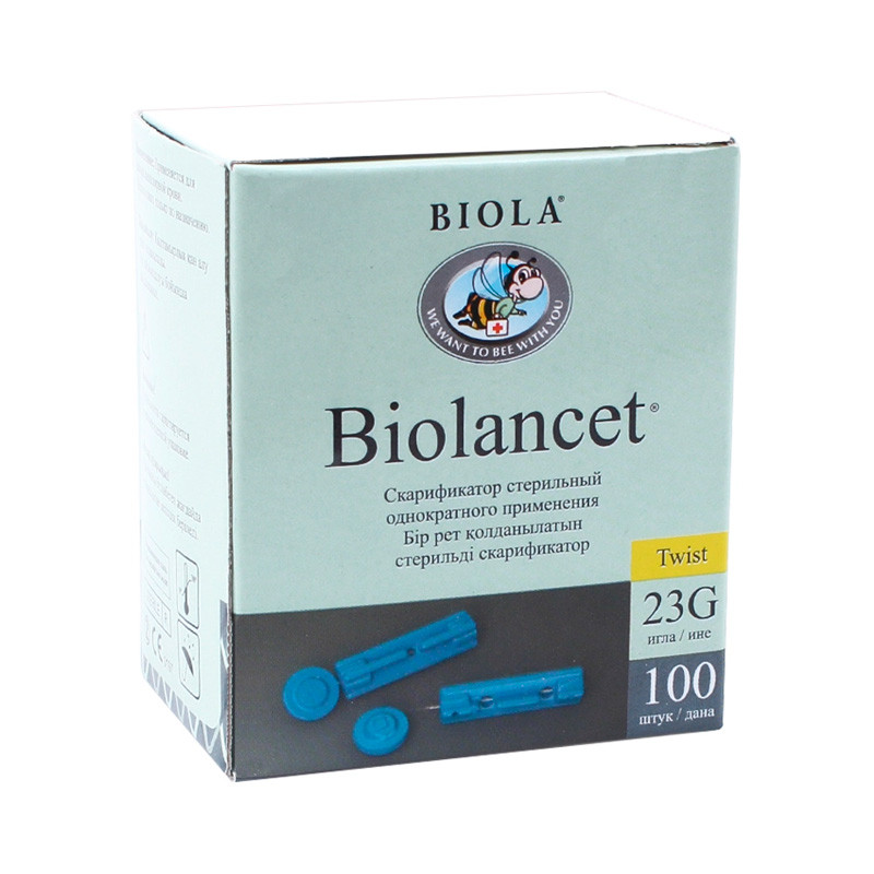 Скарификатор Safe 23G №1 Biolancet стерильный