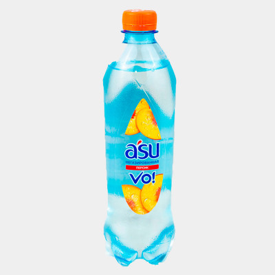 Вода A'SU 0,5л негазиров, со вкусом Персика