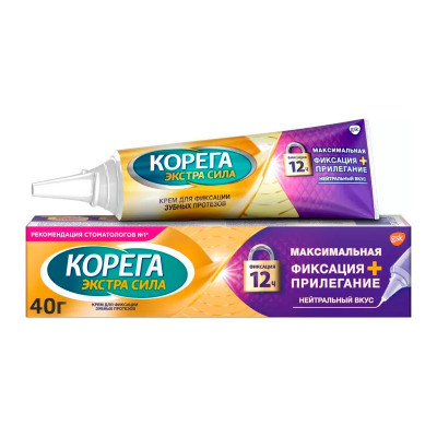 Корега Максимальное Прилегание 40г