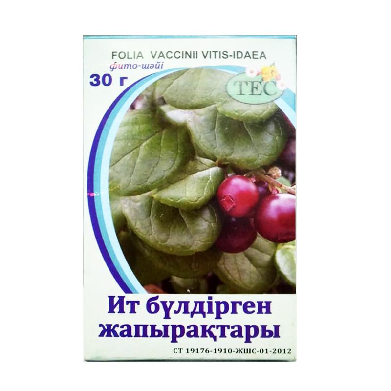 Фито-чай Тес Брусники листья 30 г - купить с доставкой по Алматы за 250 ...