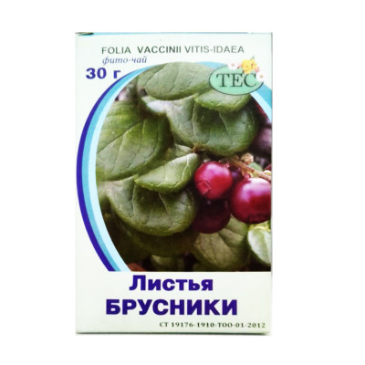 Фито-чай Тес Брусники листья 30 г - купить с доставкой по Алматы за 250 ...