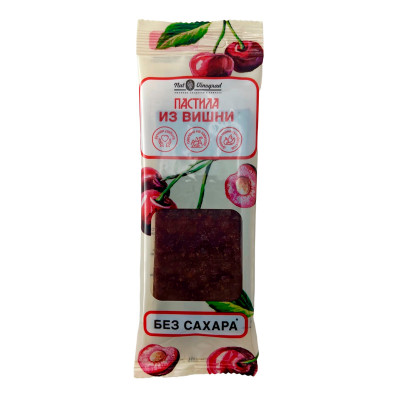 Фруктовая пастила из вишни 40г 1шт NUT VINOGRAD