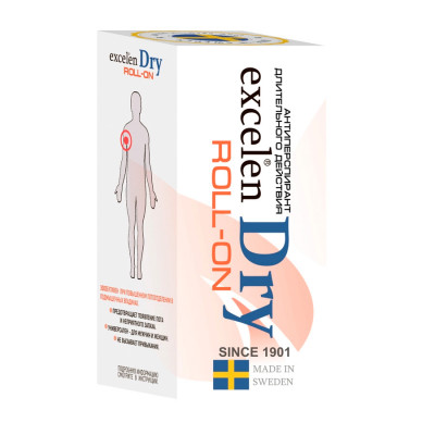 Excelen Dry Roll-On Man 50 мл антиперспирант длительного действия