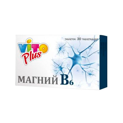 Vito Plus Магний В6 №30 табл