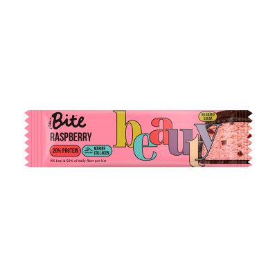 Батончик Bite протеиновый Малина 50г