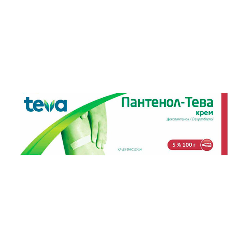 Пантенол-Тева 5% - 100гр крем (ратиофарм)